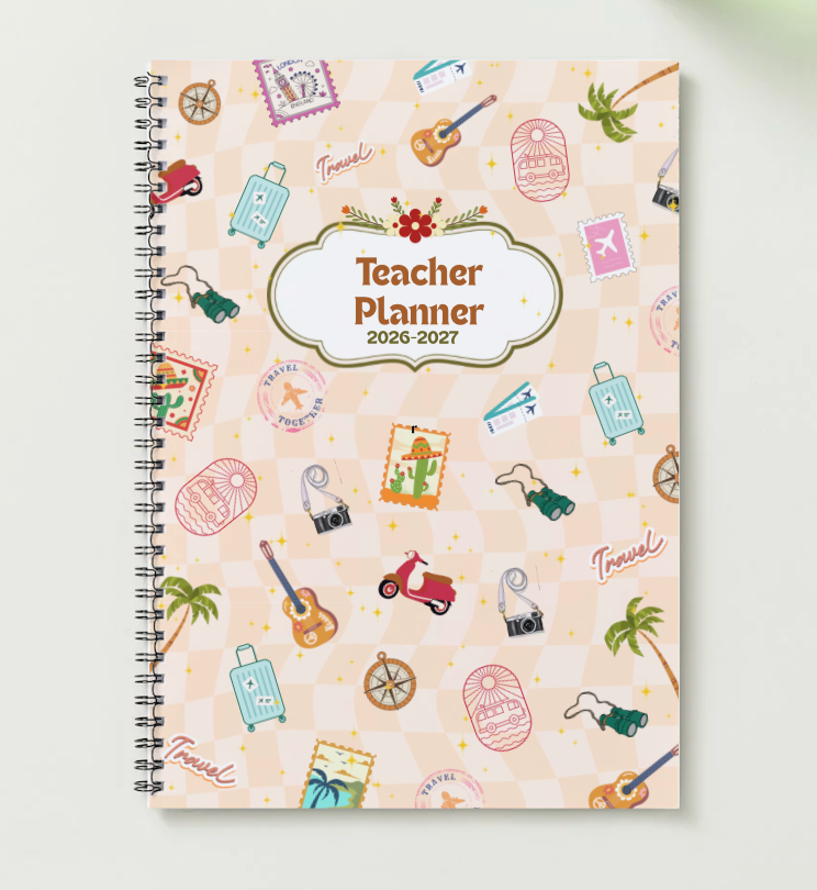 Agenda enseignant 2026/2027 - Travel - Spirale