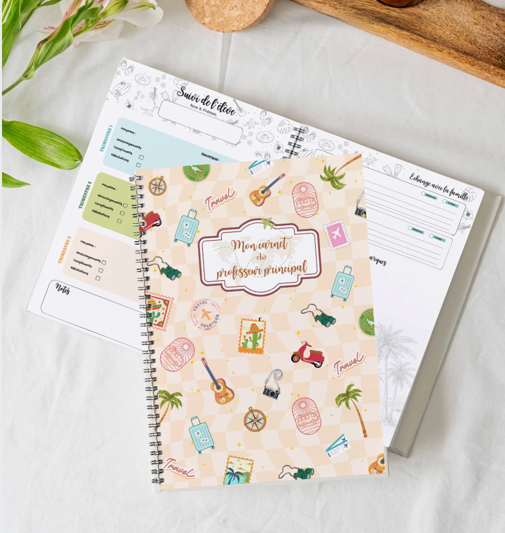 Carnet de bord professeur principal - "Travel" Spirale