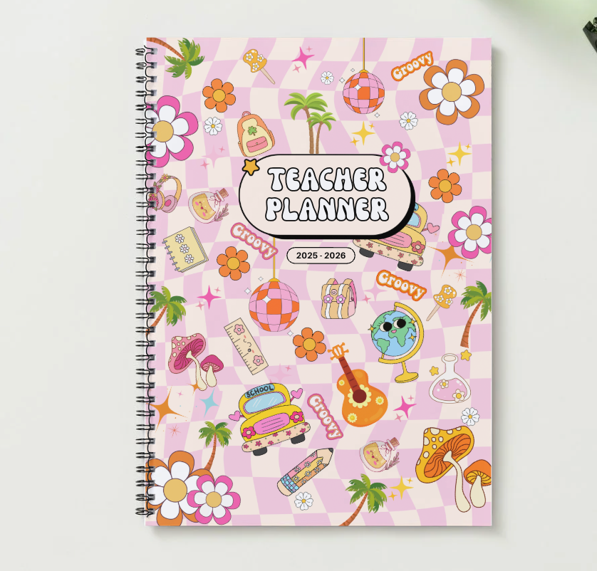 Agenda enseignant 2025-2026 - Format spirale