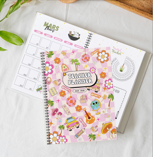 Agenda enseignant 2025-2026 - Format spirale