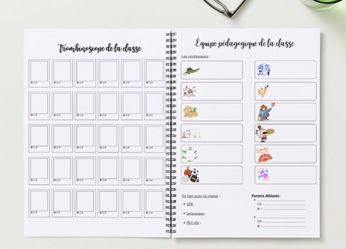 Carnet de bord professeur principal - Spirale